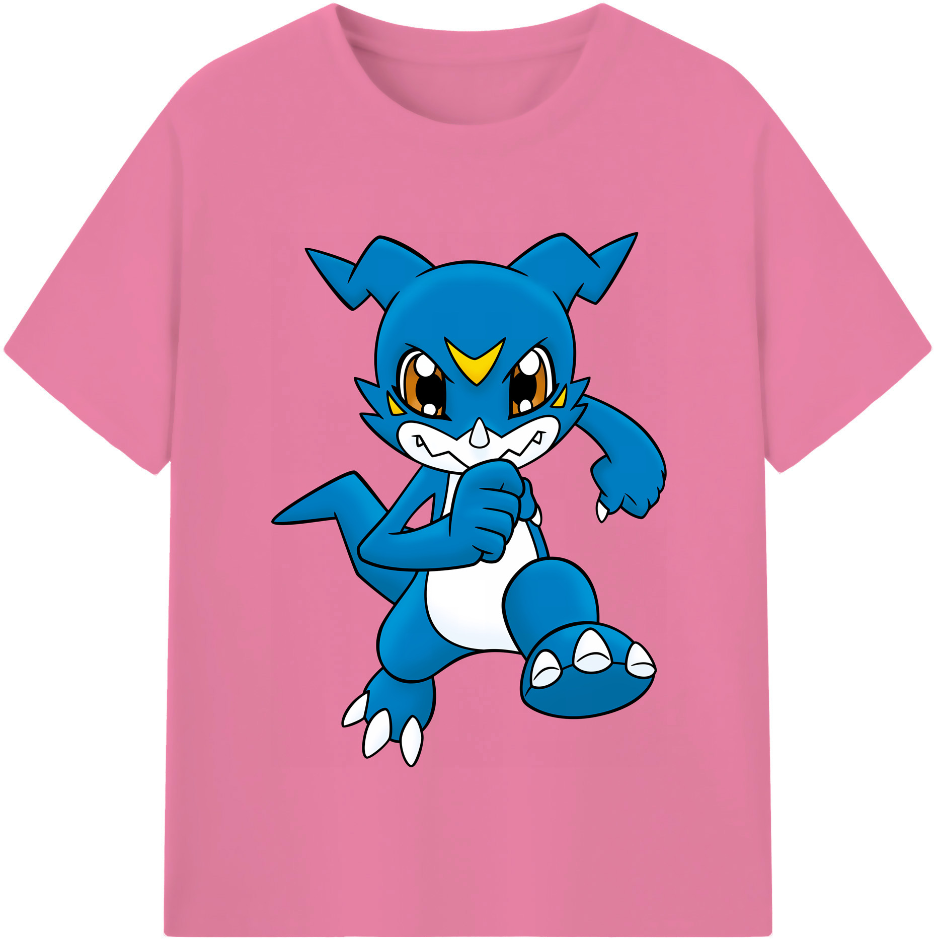 （画像用） Digimon デジタルモンスター/デジモン 綿100％半袖Tシャツ（フロントプリント）